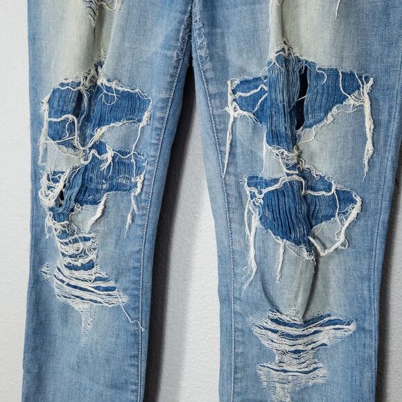 Joe’s Jeans Womens Denim Street Shred Essential Distressed Skinny Medium Wash 29 - Picture 4 of 11